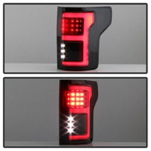 Load image into Gallery viewer, SPYDER 5085337 FITS: 15-17 Ford F-150 LED Tail Lights (w/Blind Spot) Black Smoke (ALT-YD-FF15015BS-LBLED-BSM) Tail Lights