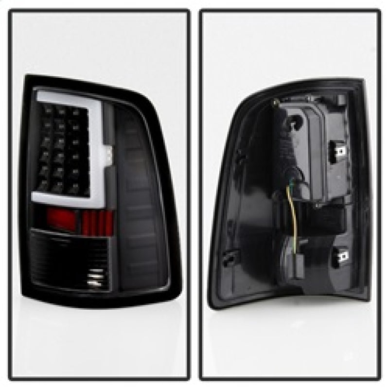 SPYDER 9041013 FITS:xTune 13-18 Dodge Ram 1500 LED Tail Lights Black (ALT-ON-DRAM13V2-LBLED-BK) Tail Lights