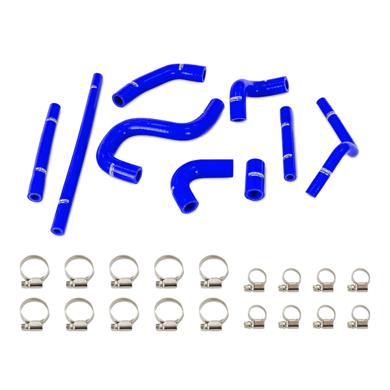 Mishimoto MMHOSE-4RUN34-96HHRBL FITS: Hoses FITS: 96-02 Toyota 4Runner 3.4L (w/ Rear Heater) Silicone Heater Hose Kit Blue Hoses