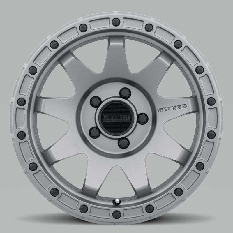 Method Wheels MR31778550500 FITS:Method MR317 17x8.5 0mm Offset 5x5 71.5mm CB Matte Black Wheel Wheels Cast