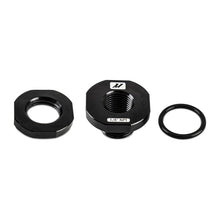 Load image into Gallery viewer, Mishimoto MMFT-NZL-18BK FITS: Fittings FITS: 1/8in NPT CNC-Machined Nozzle Mount Adapter Black Fittings