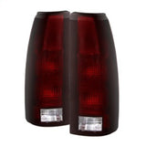 SPYDER 9028786 FITS:xTune Chevy/GMC C1500/C2500/C3500 88-01 OEM Style Tail Light Red Smoked ALT-JH-CCK88-OE-RSM Tail Lights