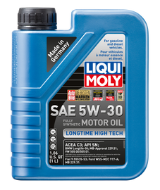 LIQUI MOLY 2038 FITS: 1L Longtime High Tech Motor Oil 5W30 Motor Oils