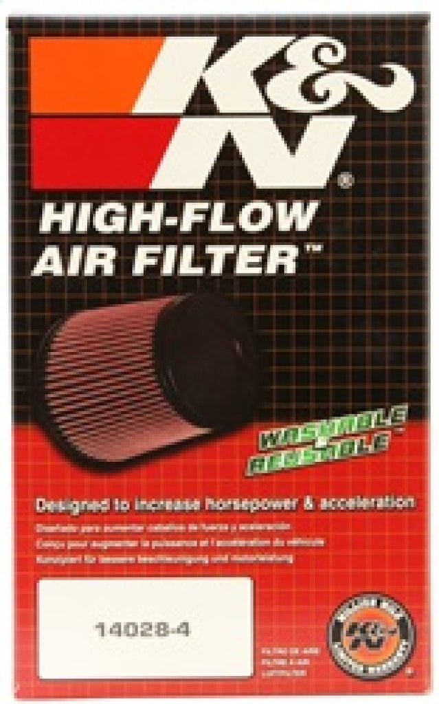 K&N Engineering E-0666 FITS:K&N Replacement Unique Oval Tapered Air Filter for Porsche 13-14 Boxster/2014 Cayman 2.7L/3.4L H6 Air Filters Drop In