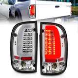 ANZO 311355 FITS: 95-00 Toyota Tacoma LED Taillights Chrome Housing Clear Lens (Pair) Tail Lights