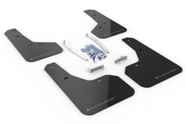 Rally Armor MF52-UR-BLK/GRY FITS: 19-21 Subaru Forester Black UR Mud Flap w/ Grey Logo Mud Flaps