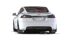 Load image into Gallery viewer, Rally Armor MF101-UR-BLK-RD FITS: 21-25 Tesla Model S / S Plaid Black UR Mud Flap w/Red Logo Mud Flaps