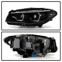 Load image into Gallery viewer, SPYDER 5088208 FITS: BMW 5 Series F10 11-13 Xenon/HID AFS Projector Headlights Black PRO-YD-BMWF10HIDAFS-SEQ-BK Headlights