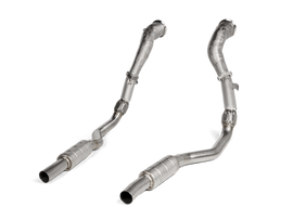 Akrapovic DP/L-AU/SS/1 FITS: 2020 Audi RS6 Avant (C8) DownPipe (SS) w/Link Pipe Set (Does Not Fit w/L-AU/SS/6) Downpipes