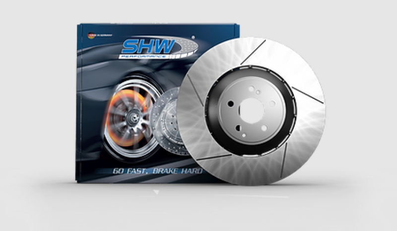 SHW Performance PFR49726 FITS:SHW 13-16 Porsche Panamera GTS w/o Ceramics Right Front Slotted Lightweight Brake Rotor (298615302C) Brake Rotors Slotted