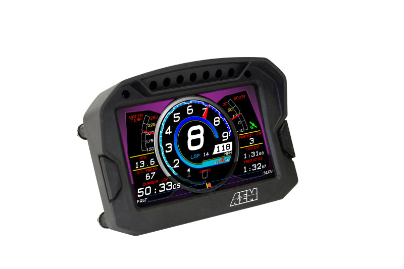 AEM 30-5602 FITS: CD-5G Carbon Digital Dash Display w/ Interal 10Hz GPS & Antenna Gauges