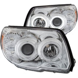 ANZO 111321 FITS: 2006-2009 Toyota 4Runner Projector Headlights w/ Halo Chrome Headlights