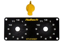 Load image into Gallery viewer, Haltech HT-010509 FITS: Dual Switch Panel Kit w/Yellow Knob Switch Panels