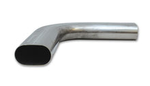 Load image into Gallery viewer, Vibrant 13191 FITS: 3in Oval (Nominal Size) T304 SS 90 deg Mandrel Bend 6in x 6in leg lengths Steel Tubing