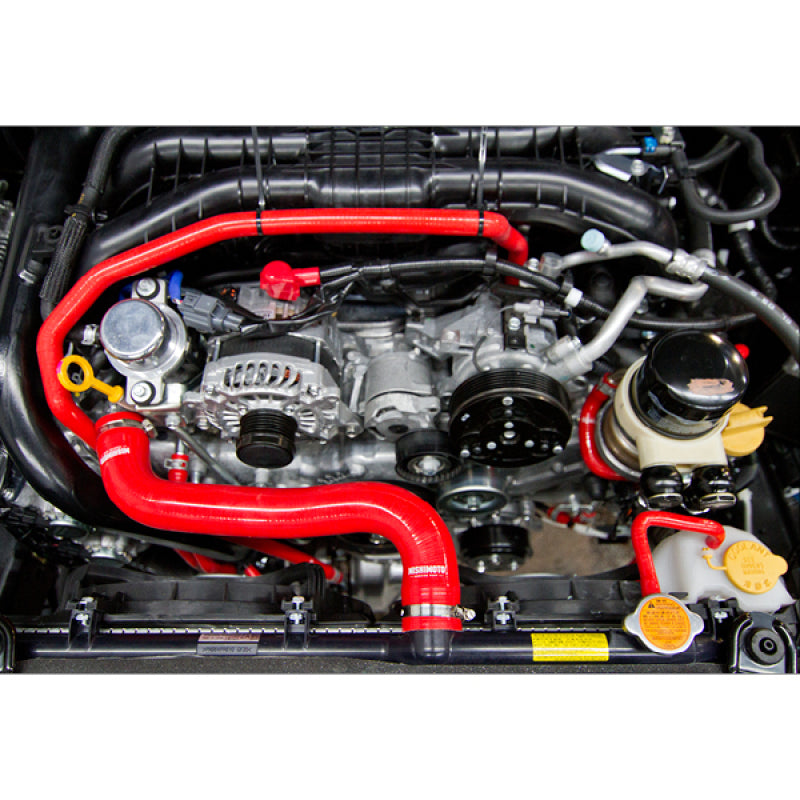 Mishimoto MMHOSE-WRX-15ANCBL FITS: Hoses FITS: 2015 Subaru WRX Blue Silicone Radiator Coolant Ancillary Hoses Kit Hoses