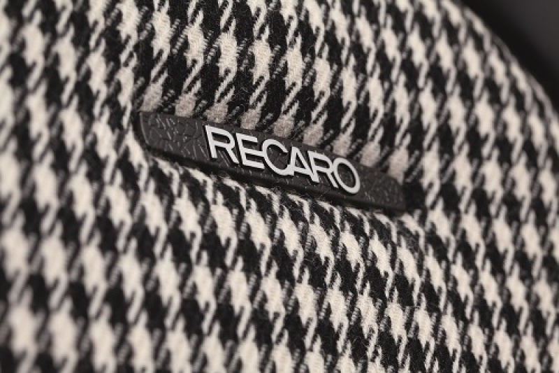 Recaro 087.00.0B25-01 FITS: Classic Pole Position ABE Seat Black Leather/Pepita Fabric Race Seats