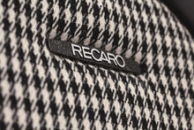 Load image into Gallery viewer, Recaro 087.00.0B25-01 FITS: Classic Pole Position ABE Seat Black Leather/Pepita Fabric Race Seats