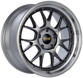 BBS LM357DBPK FITS: LM-R 20x10 5x112 ET12 Diamond Black Center / Diamond Cut Lip Wheel -82mm PFS/Clip Required Wheels Forged
