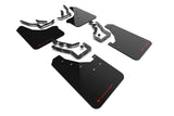 Rally Armor MF114-UR-BLK-RD FITS: 24-25 Toyota Tacoma Gen 4 Black UR Mud Flap w/Red Logo Mud Flaps