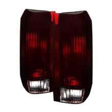 Load image into Gallery viewer, SPYDER 9030567 FITS:xTune Ford Bronco F150 F250 F350 F450 92-96 OE Style Tail Lights Red Smoked ALT-JH-FB92-OE-RSM Tail Lights