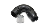 Vibrant 28208 FITS: -8AN 120 Degree Hose End Fitting for PTFE Lined Hose Fittings