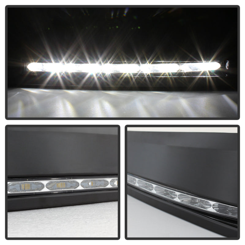 SPYDER 5077714 FITS: Toyota Tundra 07-13 Daytime LED Running Lights (XSP-X Model Look)wo/swtch Blk FL-DRL-TTU07-BK Daytime Running Lights