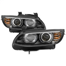 SPYDER 5085184 FITS: 08-10 BMW F92 3 Series Projector Headlights LED DRL Black (PRO-YD-BMWE9208-DRL-BK) Headlights