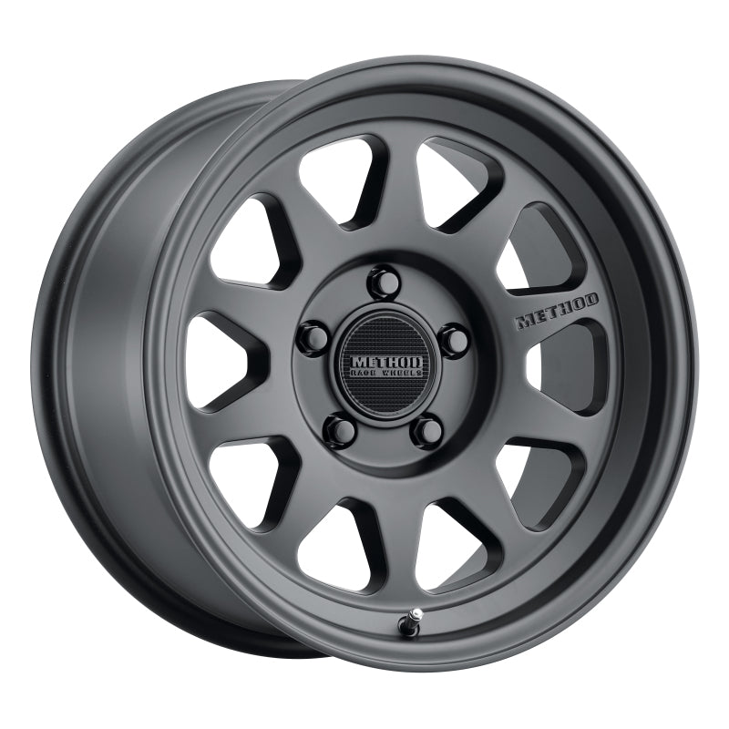 Method Wheels MR31678550500 FITS:Method MR316 17x8.5 0mm Offset 5x5 71.5mm CB Matte Black Wheel Wheels Cast