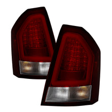 Load image into Gallery viewer, SPYDER 5083395 FITS: Chrysler 300C 08-10 V2 Light Bar LED Tail Lights Red Clear ALT-YD-C308V2-LED-RC Tail Lights