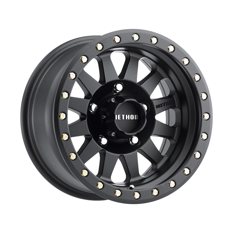Method Wheels MR30458055524N FITS:Method MR304 Double Standard 15x8 -24mm Offset 5x5.5 108mm CB Matte Black Wheel Wheels Cast