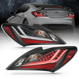 ANZO 321347 FITS: 10-13 Hyundai Genesis 2DR LED Taillights Smoke Tail Lights