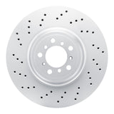 DFC 15-20 BMW M2 Left Front Drilled GeoSPEC Coated Rotor