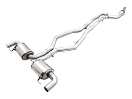 AWE Tuning 3015-11058 FITS: 2019+ BMW M340i (G20) Non-Resonated Touring Edition Exhaust (Use OE Tips) Catback