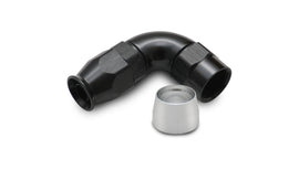Vibrant 28912 FITS: 90 Degree One Piece Hose End for PTFE Lined Hose Size -12AN Fittings