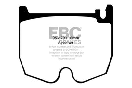 EBC DP31486C Brake Pads - Performance
