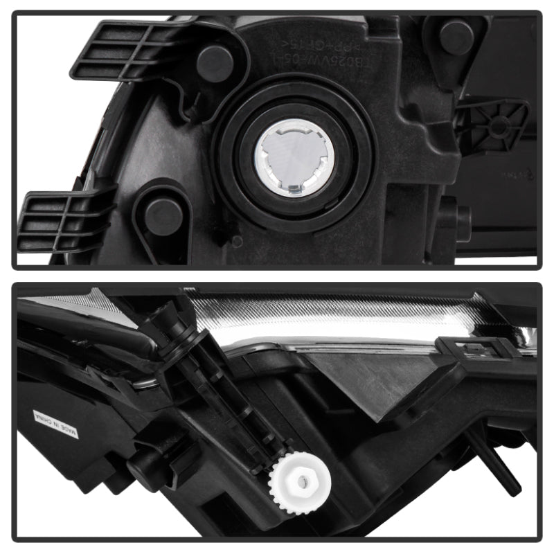 SPYDER 5082268 FITS: Volkswagen Jetta MK6 2015-2016 Sedan 4Dr only OEM Style Fog Lights w/Switch Clear FL-VJ2015-C Fog Lights