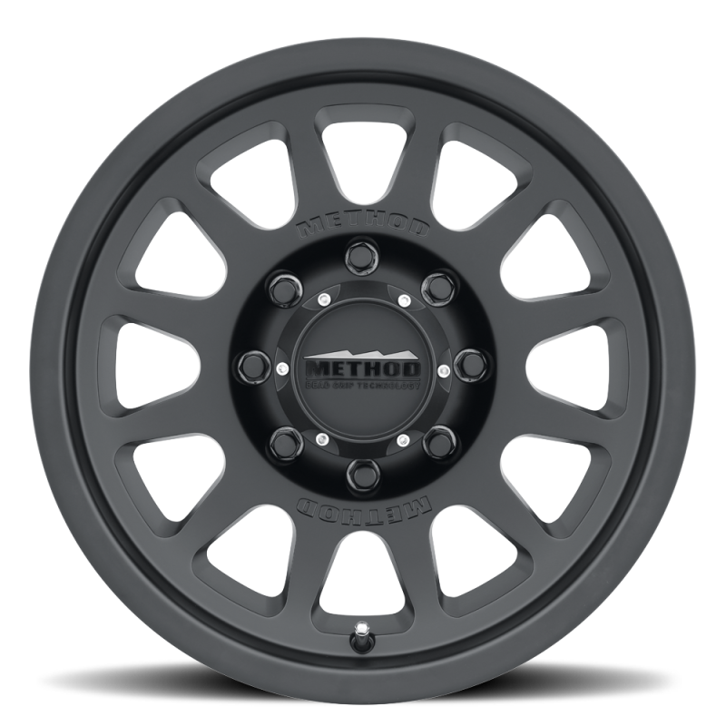 Method Wheels MR70378587500 FITS:Method MR703 17x8.5 0mm Offset 8x170 130.81mm CB Matte Black Wheel Wheels Cast