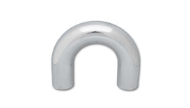 Vibrant 2870 FITS: 3.5in O.D. Universal Aluminum Tubing (180 degree Bend) Polished Aluminum Tubing