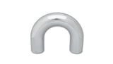 Vibrant 2870 FITS: 3.5in O.D. Universal Aluminum Tubing (180 degree Bend) Polished Aluminum Tubing