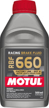 Load image into Gallery viewer, Motul 101667 FITS: 1/2L Brake Fluid RBF 660 Racing DOT 4 Brake Fluid
