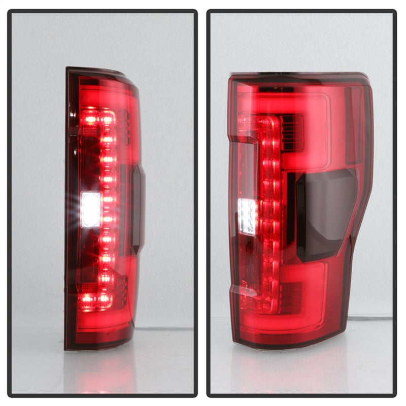 SPYDER 5085634 FITS: 17-18 Ford F-250 SD (w/Blind Spot Sens) LED Only Tail Lights Red Clr (ALT-YD-FS17BS-LED-RC) Tail Lights
