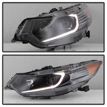 Load image into Gallery viewer, SPYDER 9042218 FITS:xTune 09-14 Acura TSX Projector Headlights Light Bar DRL Black (PRO-JH-ATSX09-LB-BK) Headlights