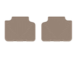 WeatherTech 16-26 BMW X1 28i / 18-26 BMW X2 28i Rear All-Weather Floor Mats - Tan