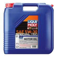 Load image into Gallery viewer, LIQUI MOLY 20124 FITS: 20L Special Tec LL Motor Oil SAE 5W30 Motor Oils