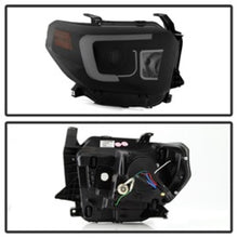 Load image into Gallery viewer, SPYDER 5080165 FITS: Toyota Tundra 2014-2016 Projector Headlights Light Bar DRL Black Smoke PRO-YD-TTU14-DRL-BSM Headlights
