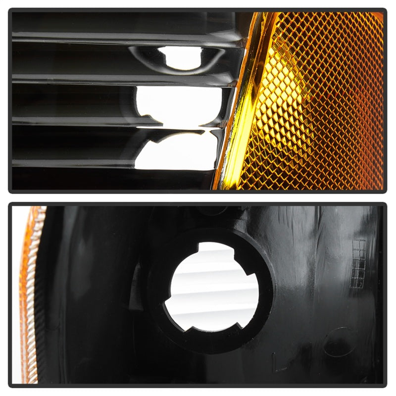 SPYDER 9042614 FITS:xTune 01-03 Ford Explorer Sport 4pc OEM Style Headlights w/Corner Black (HD-JH-FEXP01-ST-BK) Headlights