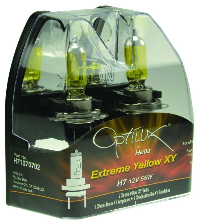 Hella LAH71070702 FITS: Optilux H7 12V/55W XY Xenon Yellow Bulb Bulbs