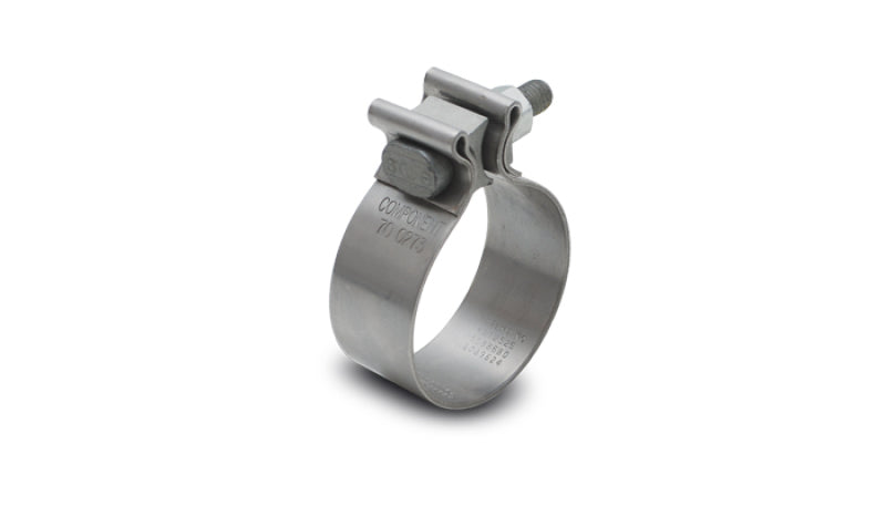 Vibrant 1169 FITS: SS Accuseal Exhaust Seal Clamp for 2.75in OD Tubing (1in wide band) Clamps