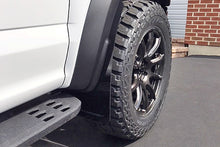 Load image into Gallery viewer, Rally Armor MF53-UR-BLK/DGRY FITS: 17-20 Ford F-150 Raptor Gen 2 Black UR Mud Flap w/Dark Grey Logo Mud Flaps