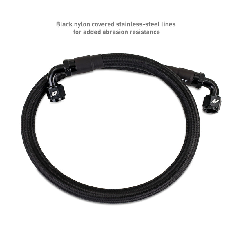Mishimoto MMOC-BRZ-22NTBK FITS: Oil Coolers FITS: 2022+ Subaru BRZ/Toyota GR86 Oil Cooler Kit Black Oil Coolers